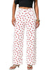 LookbookStore Wide Leg Jeans for Women High Waisted Polka Dot Stretch Denim Pants | Polka Dot, 90s Baggy Straight, High Rise, 29.5 Inch Inseam, Stretchy Jean Pants, Classic 5 Pockets, Business Casual Outfits