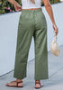 Women's Comfy High Waist Wide Leg Tailored Relaxed Fit Daily Wear Pants