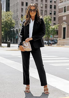 セットアップ SPORTMAX Women Suit Set 2512041021600 BLACK Contemporary Tailoring: Women's Suits and Outfits | Sportmax