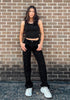 True Black Women's Straight Leg Cargo Pants Casual Y2K High Waisted Styles