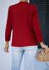 Haute Red Women's Brief 3/4 Sleeve Suit Blazer Open Front Cardigan Casual Jackets