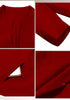 Haute Red Women's Brief 3/4 Sleeve Suit Blazer Open Front Cardigan Casual Jackets