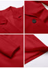 True Red Women's  Business Casual Puff Sleeve Blazers Dress Outfit