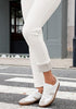 Women's High Waisted Fleece Lined Skinny Jeans Warm Stretch Denim Pants