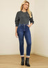 Women's High Waisted Fleece Lined Skinny Jeans Warm Stretch Denim Pants