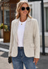 Turtledove Women's Professional Long Sleeve Blazer Office Business Casual Blazer Jacket