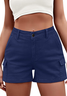 2023 Cargo Shorts for Women High Waisted Casual Summer Stretchy