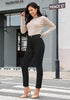 Women's High Waisted Fleece Lined Skinny Jeans Warm Stretch Denim Pants