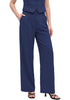 GRAPENT Women's Wide Leg Dress Pants | Pull On Closure, High Waisted, Elastic Back Waist, Front Pleated, Business Casual Office Wear