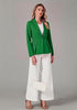 GreenGreen Women's  Peplum Suit Jacket Blazer, Tailored Fitted Long Sleeve with Built-in Shoulder Pads, Dressy Casual for Office, Business & Everyday Wear