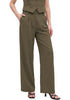 GRAPENT Women's Wide Leg Dress Pants | Pull On Closure, High Waisted, Elastic Back Waist, Front Pleated, Business Casual Office Wear