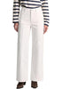 GRAPENT Women's High Waist Wide Leg Jeans | Stretchy Denim, Front Seam, 29.5