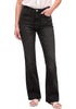 GRAPENT Women's Trendy High Rise Flare Jeans | Stretchy Denim, Wide Leg, 30.5