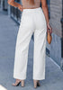 GRAPENT Women's High Waisted Wide Leg Jeans | Soft Stretch Denim, Patch Pocket, 29.5