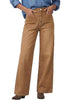 GRAPENT Women's High Waisted Wide Leg Jeans | Soft Stretch Denim, Patch Pocket, 29.5