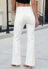 GRAPENT Women's Trendy High Rise Flare Jeans | Stretchy Denim, Wide Leg, 30.5