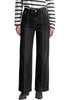 GRAPENT Women's High Waist Wide Leg Jeans | Stretchy Denim, Front Seam, 29.5
