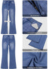 GRAPENT Women's Trendy High Rise Flare Jeans | Stretchy Denim, Wide Leg, 30.5