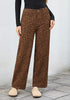 GRAPENT Women's High Waist Wide Leg Leopard Jeans | Stretchy Denim, Baggy Loose Fit, 29.5