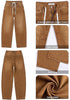 Golden Brown Barrel Jeans for Women High Waisted Baggy Drawstring Wide Leg Denim Pants Stretchy Ankle Length 27.5 Inseam Casual Trendy