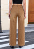 GRAPENT Women's High Waisted Wide Leg Jeans | Soft Stretch Denim, Patch Pocket, 29.5