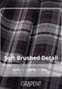 GRAPENT Women's High Waisted Plaid Barrel Pants | Tapered Wide Leg, Elastic Drawstring Waist, Front Pockets, Work Office Casual Fall Outfits