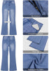 GRAPENT Women's Trendy High Rise Flare Jeans | Stretchy Denim, Wide Leg, 30.5