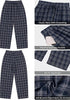GRAPENT Women's High Waisted Plaid Barrel Pants | Tapered Wide Leg, Elastic Drawstring Waist, Front Pockets, Work Office Casual Fall Outfits