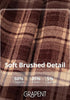 GRAPENT Women's High Waisted Plaid Barrel Pants | Tapered Wide Leg, Elastic Drawstring Waist, Front Pockets, Work Office Casual Fall Outfits