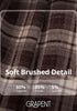 GRAPENT Women's High Waisted Plaid Barrel Pants | Tapered Wide Leg, Elastic Drawstring Waist, Front Pockets, Work Office Casual Fall Outfits