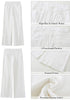 Bright White Women's Stretchy Pull On Jeans High Waisted Denim Pants 90s