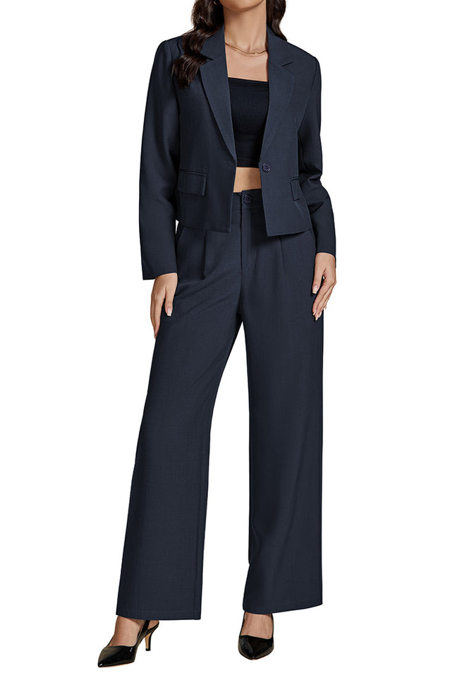 navy blue business casual dress 1950s Vintage Business Casual Office Work A-Line Dress Navy Blue / XL/Fit Bust: 39.4''-41.3'', Fit Waist: 33.9''-35.8''