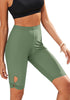 Iceberg Green for Women's Legging Swim Pant Mid Waist Modest Mega Stretch