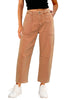 Caramel for Women's All Season Baggy Denim High-Waist Jean Ankle Length Barrel Classic Pants