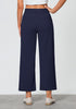 Navy Women's Workwise High Rise Slacks Wide Trouser Pant Trousers Wideleg