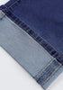 Darkness Blue Women's Fashionable High Waisted Wide Leg Jeans Casual Jeans Versatile for Commuting