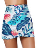 LookbookStore Women High Waist Swim Skirt Bikini Bottom Tie Side Tankini Skort