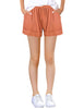 Girl's Summer Elastic Waist Casual Pocket Solid Shorts 6-13 Years