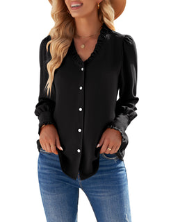 Black hotsell dressy blouses