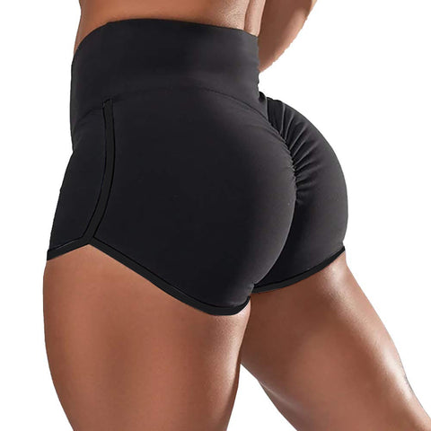 Black High Waist Stretchable Swim Bottom