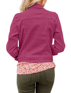 Women's Purple Denim Jackets