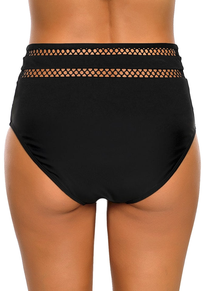 Fishnet high waisted bikini sales