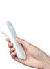 Image of holding digital forehead fever thermometer
