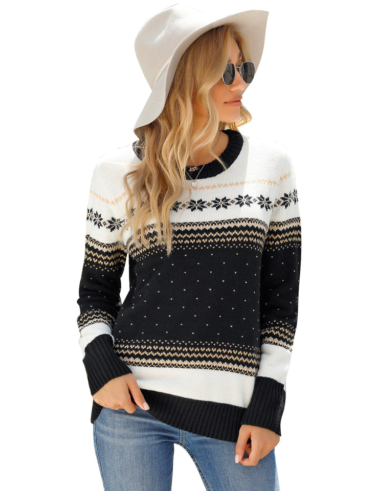 LookbookStore Women Ugly Christmas Tree Reindeer Holiday Knit Sweater –  Lookbook Store