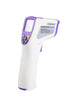 Side view of digital infrared forehead fever thermometer
