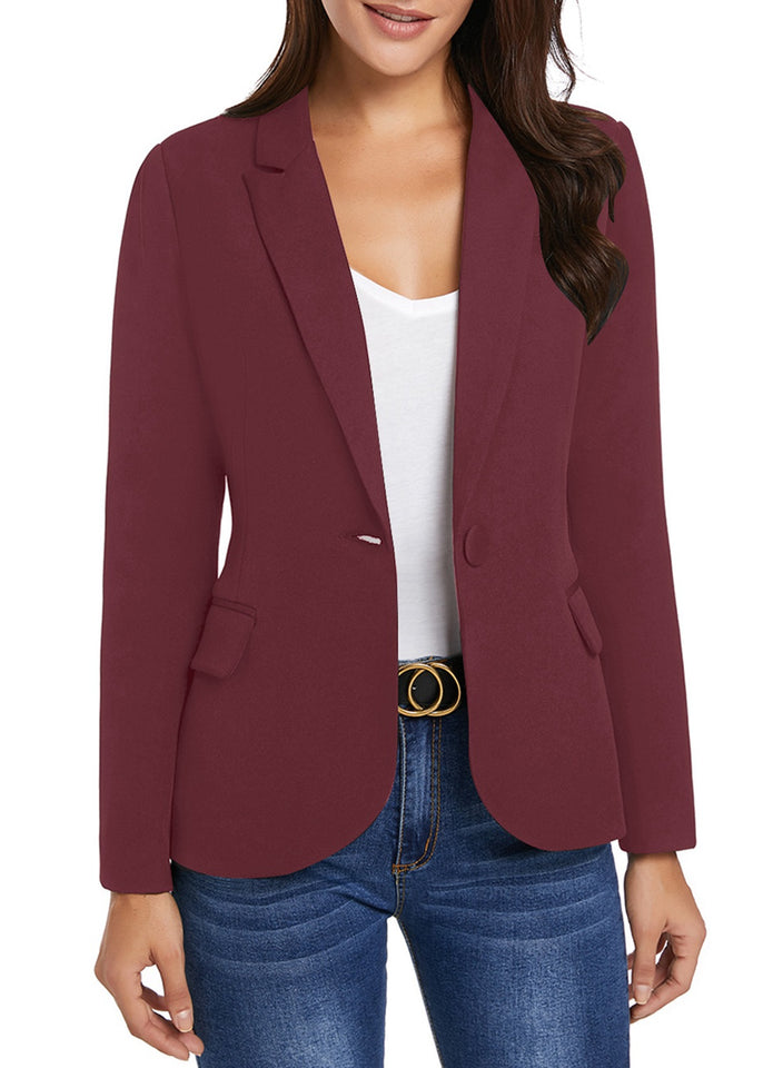 LookbookStore Blazers for Women Suit Jackets Dressy 3/4 Sleeve Blazer  Business Casual Outfits for Work