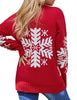 LookbookStore Women Ugly Christmas Tree Reindeer Holiday Knit Sweater Pullover